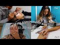 VLOG: COME TO MY APPOINTMENTS WITH ME || LASHES, NAILS, WAX, HAIR, FACIAL || $1,000 MAINTENANCE