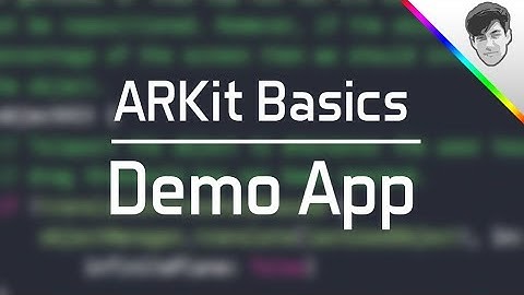 ARKit Tutorial - Demonstration - FASTEST AR touch interactivity with Apple ARKit