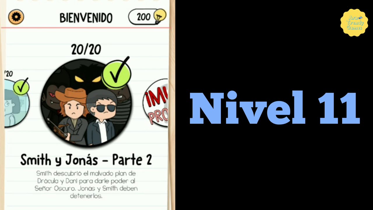 Brain Test 2: Tricky Stories - Smith Y Jonás Parte 2 Nivel 11 Walkthrough