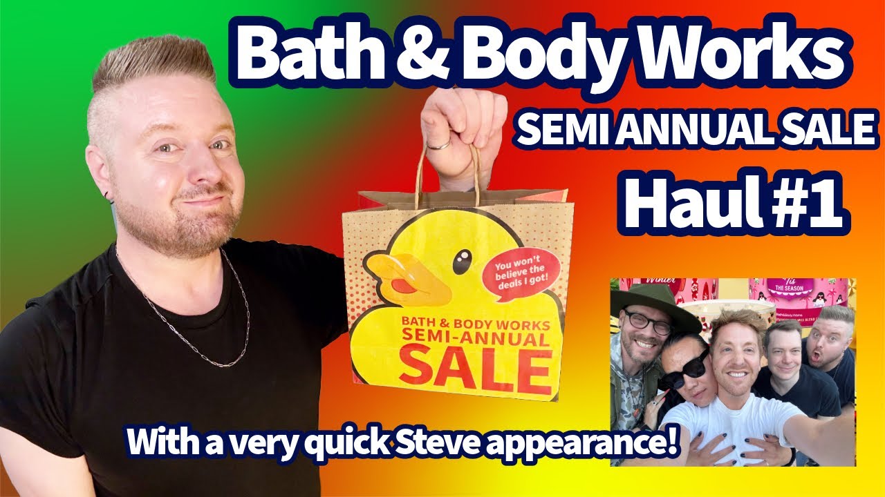 Bath & Body Works Semi Annual Sale Haul #1 - YouTube