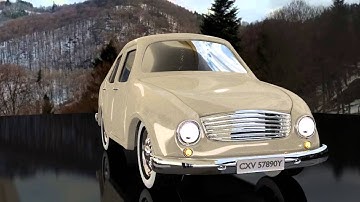 Blender 2.67 - Car - first test render