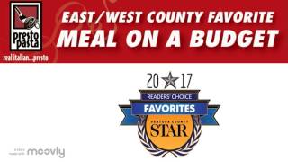 Presto Pasta - Ventura County Star Readers' Choice Winner!