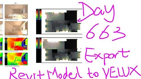 (Day 663) Export Revit Model to VELUX