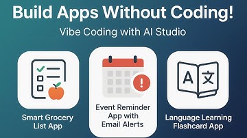 Build 3 Apps in 10 Minutes Without Writing single line of Code! | Vibe Coding with Google  AI Studio
