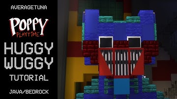 Minecraft Poppy Playtime: Huggy Wuggy tutorial