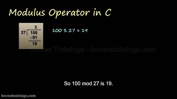 Lecture 8 - Operators in C | C/C++ Video Tutorials and Lectures for Beginners
