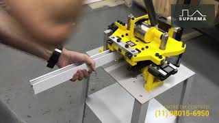 Estampo Linha Suprema, Janelas E Portas De Correr Para Esquadrias De Alumínio