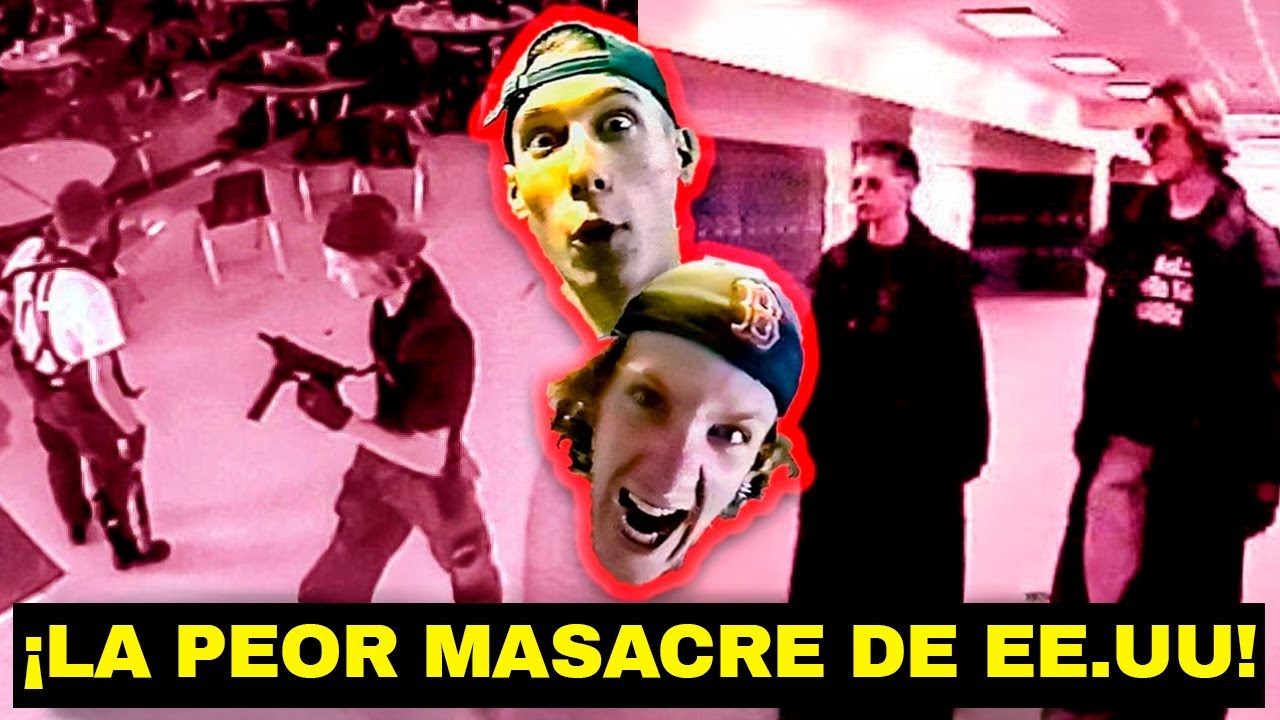 Así fue el brutal TIROTEO en EE.UU en la que 2 JÓVENES MASACRARON a 15 estudiantes I Columbine