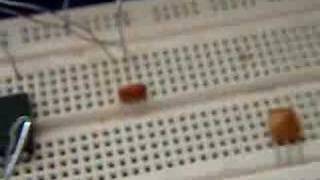 Nokia LCD with PIC Microcontoller scanning the LCD-matrix
