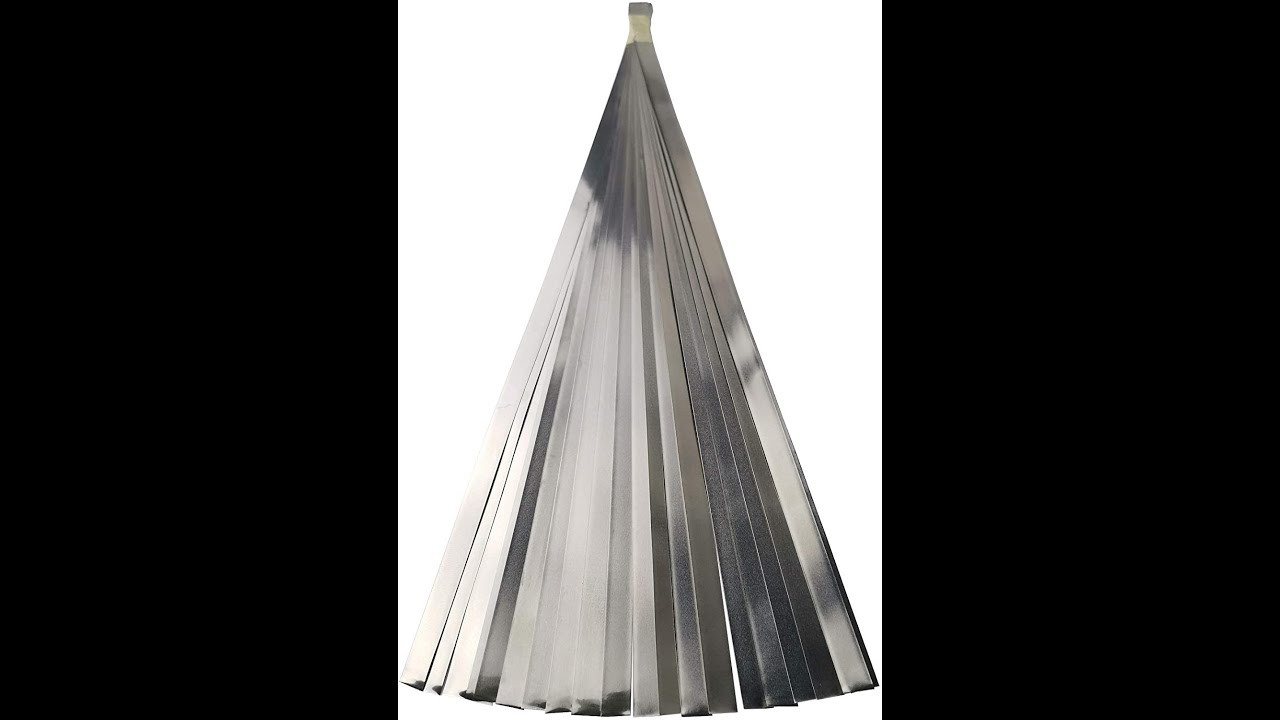 Pure Nickel Strips Tabs for 18650 Batteries Packs, Lipo, Nimh, Nicad,