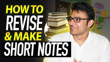 How to Revise and Make Short Notes | GATE Preparation Tips | GATE 2025 | GATE CS | GATE DA | RBR
