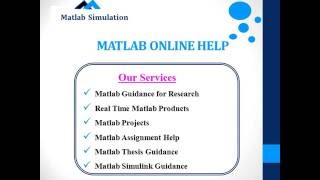MATLAB ONLINE HELP