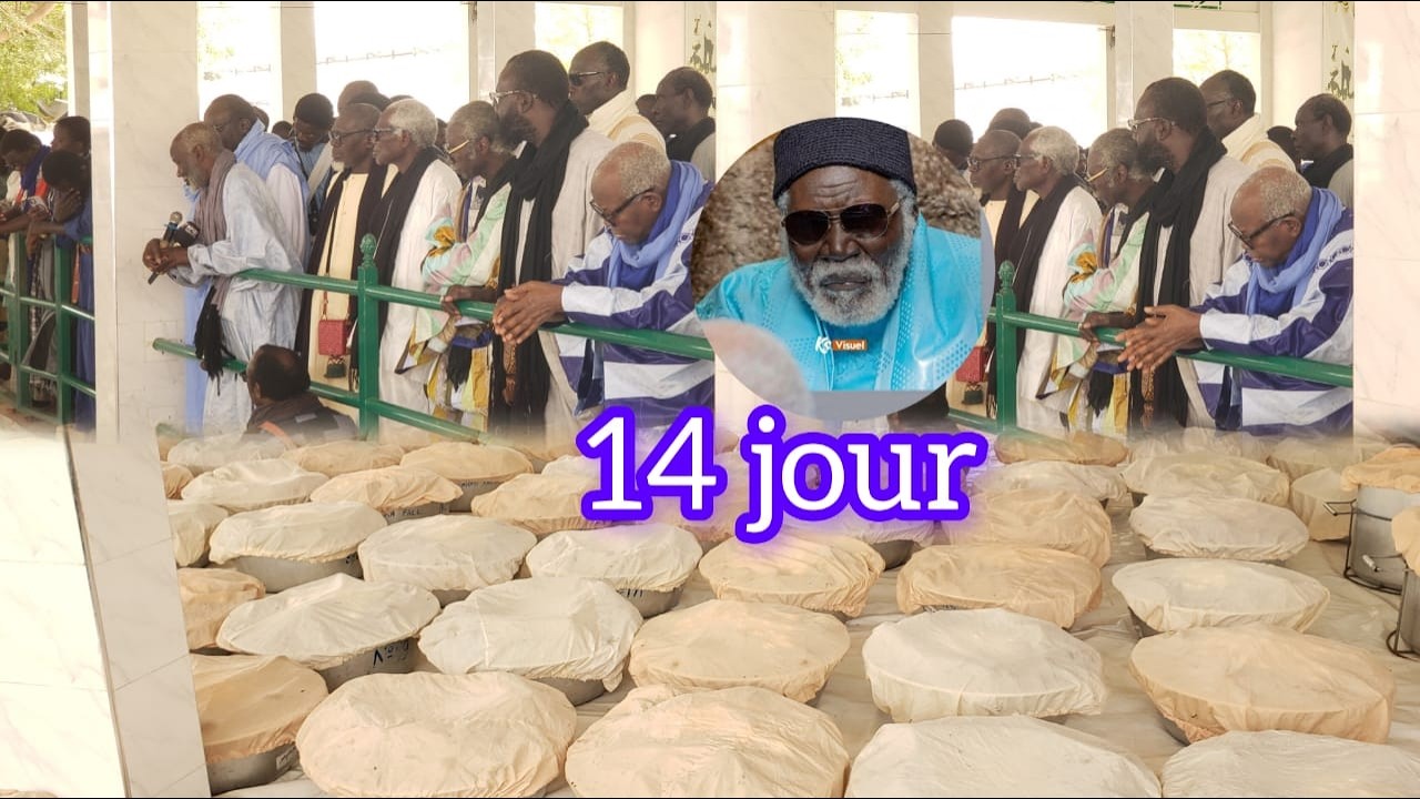 🔴 En Direct 14 Jour 😡 Ndogou Khalif General Des Baye Fall Touba DIANATOU MAHWA