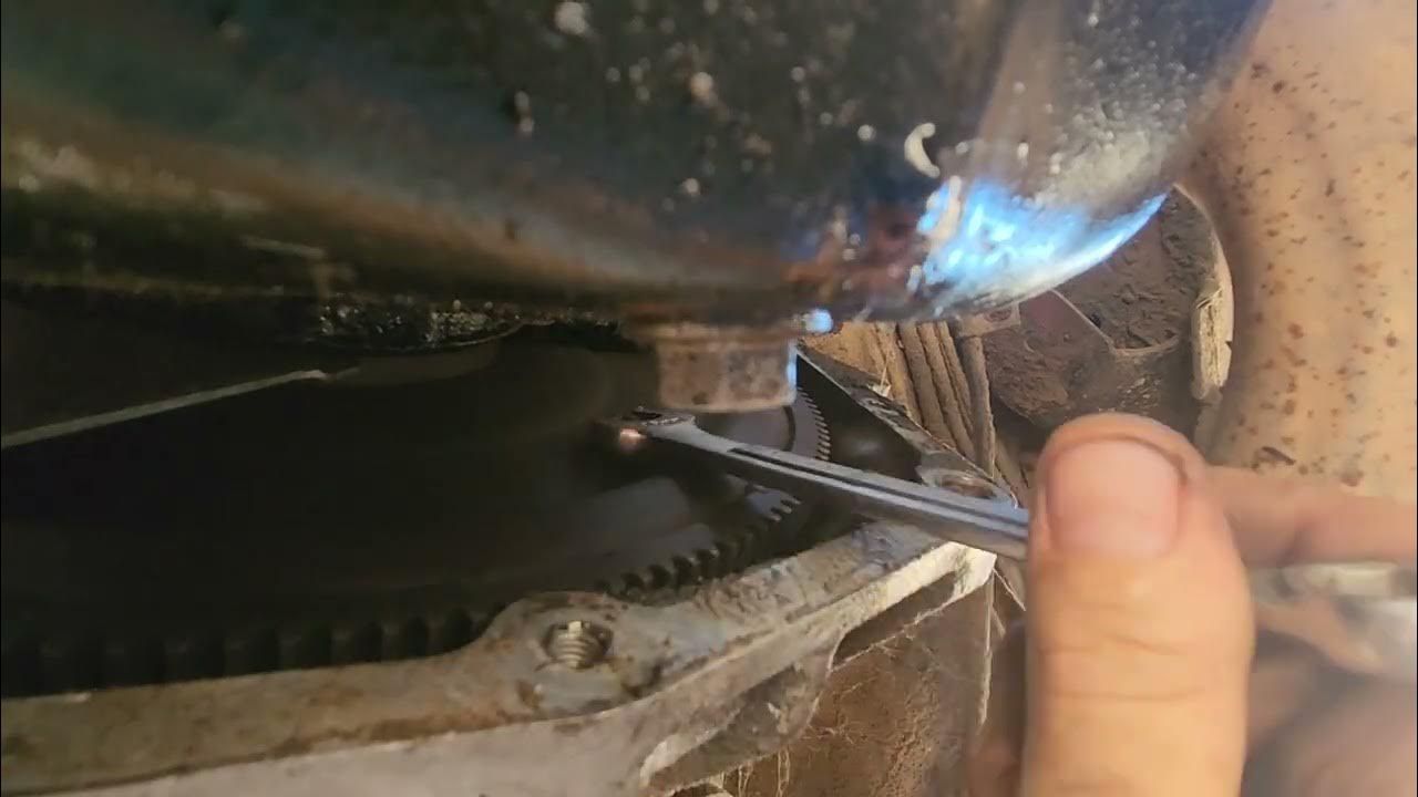 1989 Jeep Cherokee Knock Fixed! Loose Flex Plate Bolts Easy Fix! YouTube