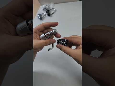 르쏘 알파벳자물쇠 5자리 사용법