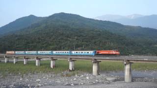 20110918 552次區間車 志學-吉安間木瓜溪橋