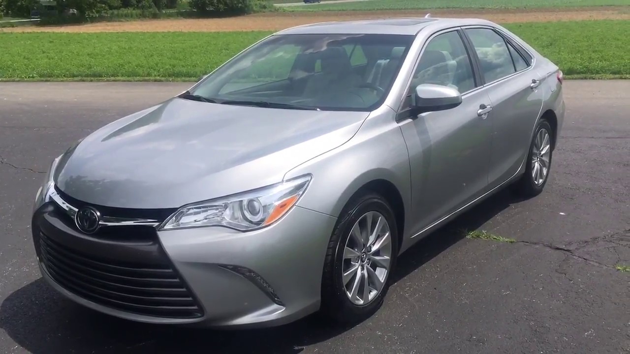 2015 Toyota Camry XLE-Convenience & Technology Package - YouTube