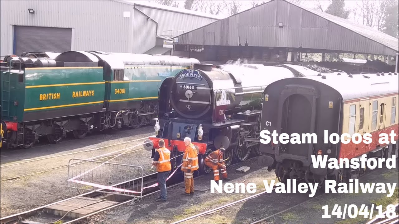 Steam Engines and Locos at Wansford, Nene Valley Railway | 14/04/18