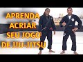 Aula Como Chamar para Guarda e Criar um Bom Jogo de Jiu-Jitsu - Raspar e Finalizar - Feu bjj