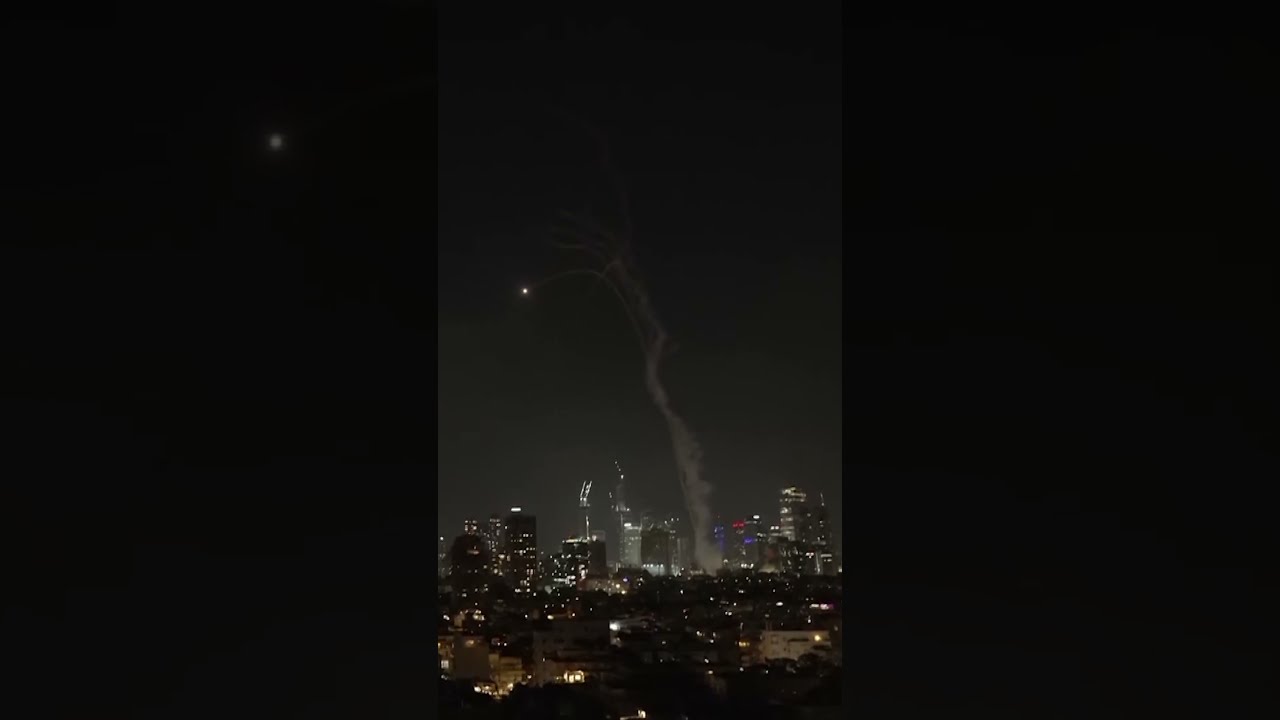 Iran Fires Missiles At Israel In Response To Attacks