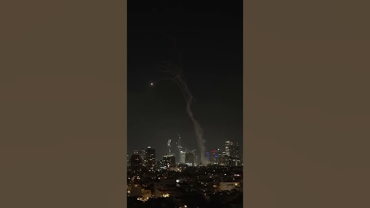 Iran fires missiles at Israel in response to attacks