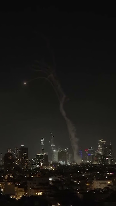 Iran fires missiles at Israel in response to attacks
