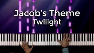 Jacob&#39;s Theme (Twilight 3) - Howard Shore - Piano Tutorial