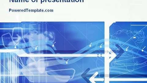 Transportation Comfort PowerPoint Template by PoweredTemplate.com