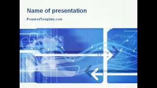 Transportation Comfort PowerPoint Template by PoweredTemplate.com