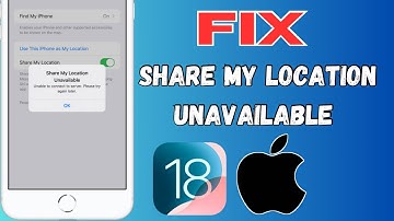 How to Fix Share My Location Unavailable Please Try Again Later Error on iPhone| 2024