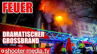 ❌ 🔥  DRAMATISCHER GROSSBRAND - BEWOHNER SPRINGEN AUS FENSTER  🔥 ❌  | Großeinsatz