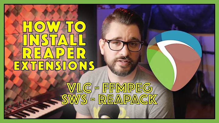 How To Install REAPER Extensions | VLC SWS REAPACK