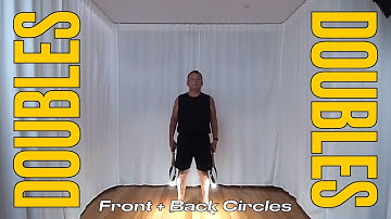 INDIAN CLUBS WORKOUT | Double Doubles - Front and Back Circles