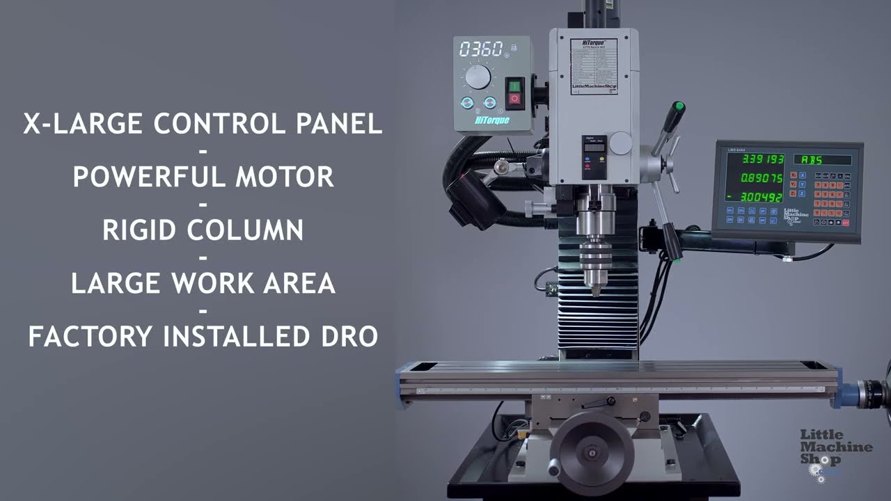 Большой фрезерный станок HiTorque 6770