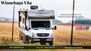 Winnebago Vita Class C RV With Mercedes-Benz Sprinter Chassis