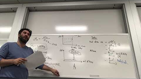 Weak acid strong base titration curve lab lecture part I