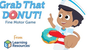 Grab That Donut Fine Motor Game