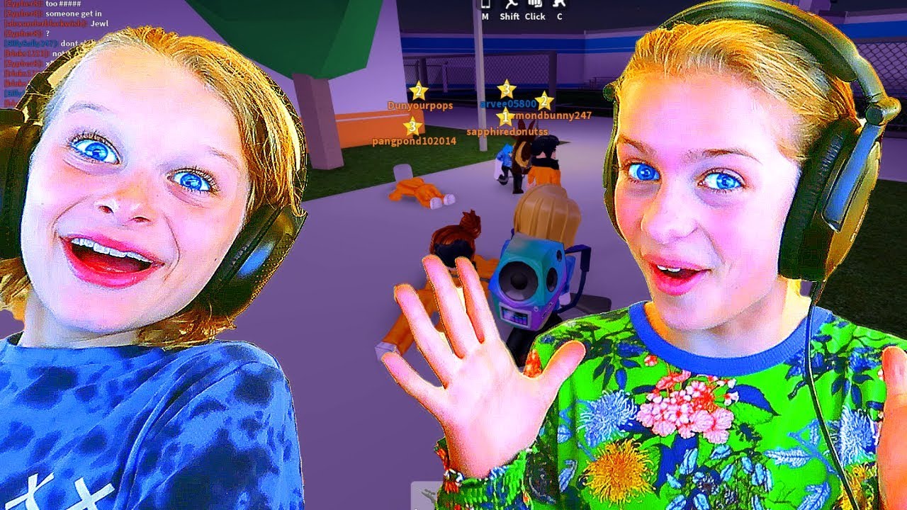 Siblings Escape From Prison In Roblox W The Norris Nuts Youtube - robux nasl kazanlr 2019