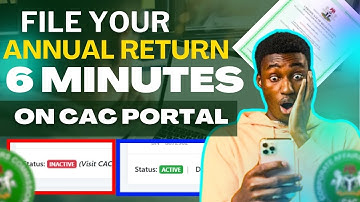 How to File Annual Return on CAC Portal in 6 Minutes (2025) - Easiest Way! #cacregistration
