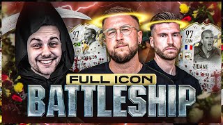 BEIDE KOMPLLET im LOCH 🕳️💔 FULL ICON Battleship Wager vs Tisi Schubech... 🔥 FIFA 22