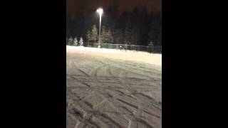 Eclipse GS 1994 drifting in the snow Alaska fun !