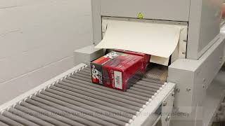 BID ON EQUIPMENT Item 441956 - CLAMCO 120 Combo L Bar Sealer and Heat Tunnel