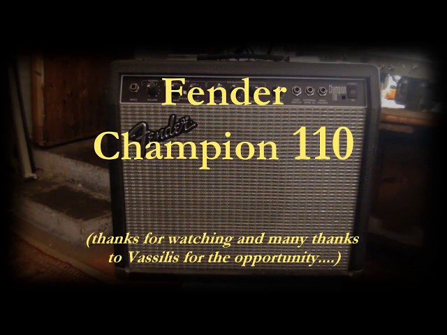 Fender Champion 110