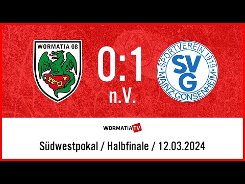 Highlights Wormatia Worms vs SV Gonsenheim 0:1 n.V. (12.03.2024)