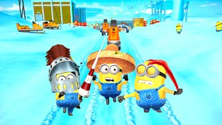 Minion Rush - Knight Minion Tortilla Chip Hat Minion N Starfish Minion Visits The Arctic Base Ep 67