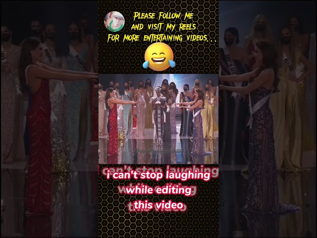 Andrea Mesa Miss Universe 2020 | i can't stop laughing while editing this video class=