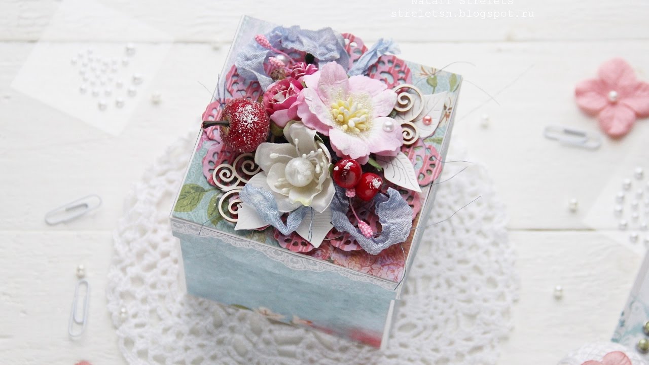 Видео мастер-класс, Magic Box с 3D поляной.