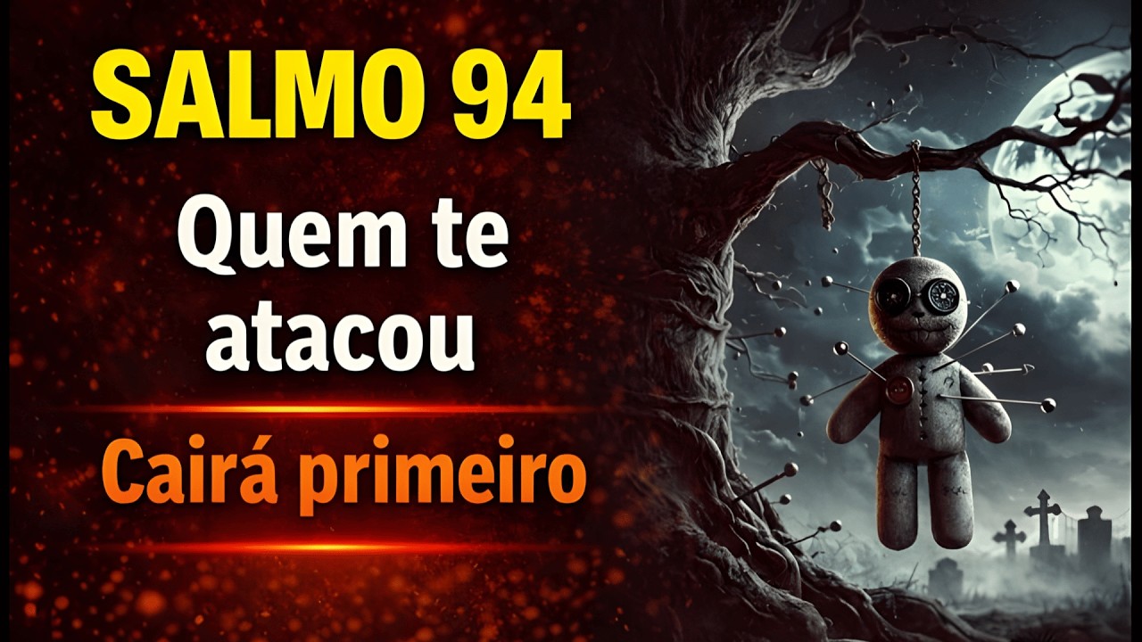 SALMO 94 Quem te Atacou Cairá Primeiro!  Oração Contra Feitiçaria, Vudu e Maldições