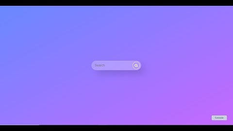 Amazing Animated Search bar(on-hover effect) || HTML & CSS