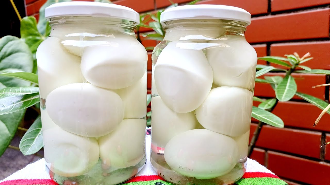 CONSERVA DE OVOS FEITA EM CASA QUE DURA MAIS DE UM ANO / FAÇA, VENDA E GANHE MUITO DINHEIRO